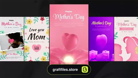 پروژه افترافکت 5 استوری اینستاگرام روز مادر