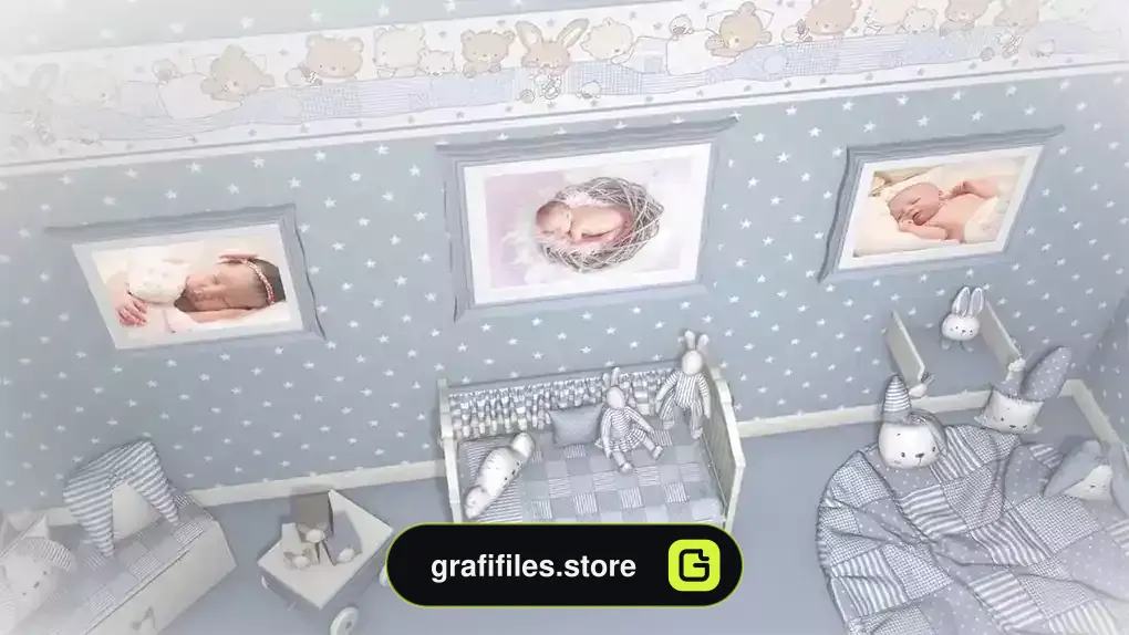 پروژه افترافکت اسلایدشو کودک My Baby Slideshow