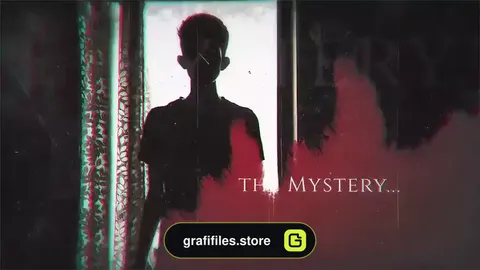پروژه افترافکت وله ترسناک Mystery Opener
