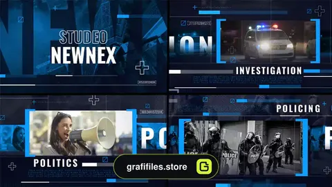 پروژه افترافکت تیزر خبری News Promo