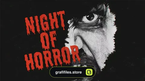 پروژه افترافکت ترسناک Night Of Horror