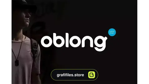 فونت انگلیسی لوگو oblong logo font
