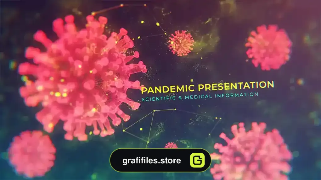 پروژه افترافکت پرزنتیشن پزشکی Pandemic Presentation