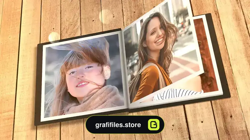 پروژه پریمیر اسلایدشو آلبوم عکس Photobook Slideshow