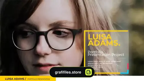 پروژه پریمیر نمایش نمونه کار Portfolio Presentation