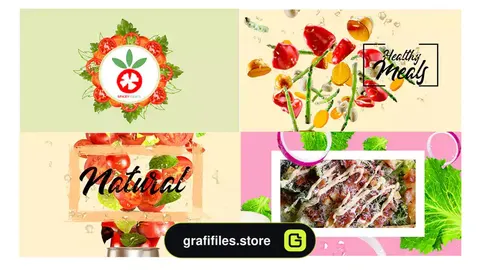 پروژه افترافکت رستوران Restaurant Pack