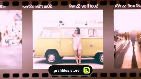 پروژه افترافکت اسلایدشو فشن رترو