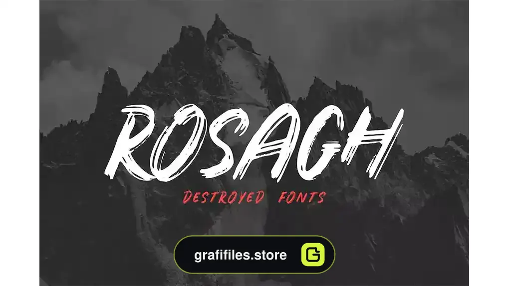 فونت انگلیسی دست نویس ROSAGH
