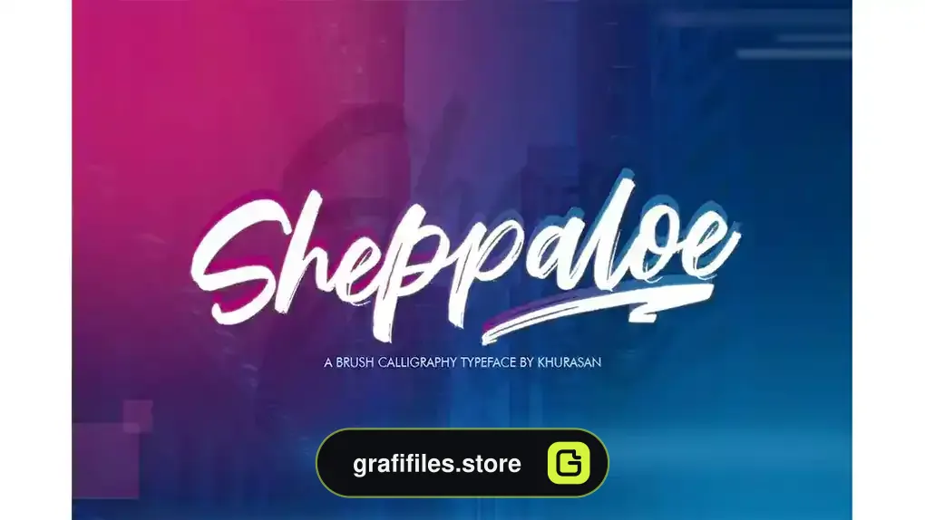 فونت انگلیسی دست نویس Sheppaloe Font