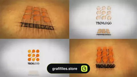 پروژه افترافکت لوگو معماری Sketch Logo Reveal 2