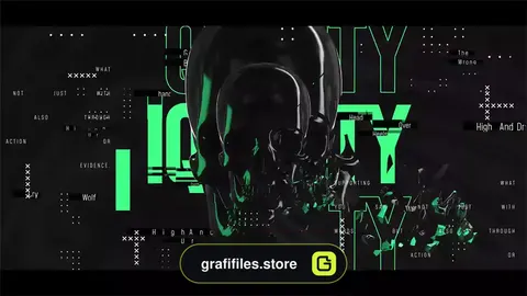 پروژه افترافکت تریلر اکشن Skull Action Trailer