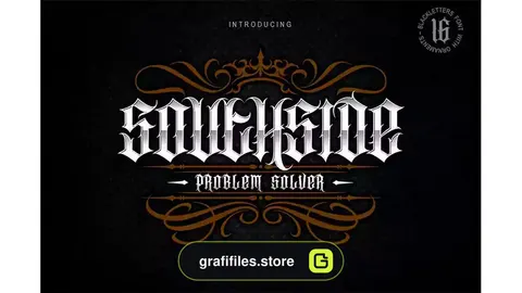 فونت انگلیسی تاتو SOUTHSIDE | EXTRA BONUS