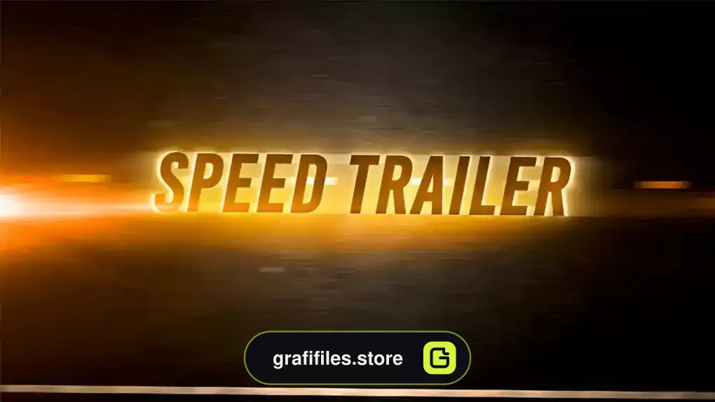 پروژه پریمیر تریلر سرعت Speed Trailer