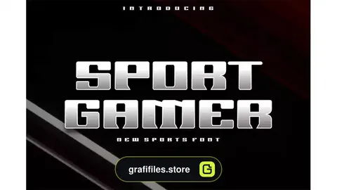 فونت انگلیسی گیمینگ Sport Gamer Font