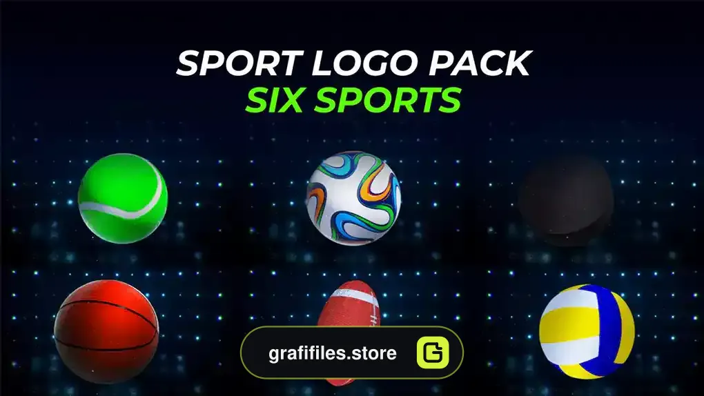 پروژه پریمیر لوگو ورزشی Sport Logo Pack