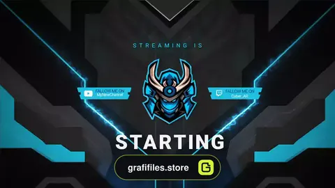 پروژه افترافکت اجزای استریم Stream Package
