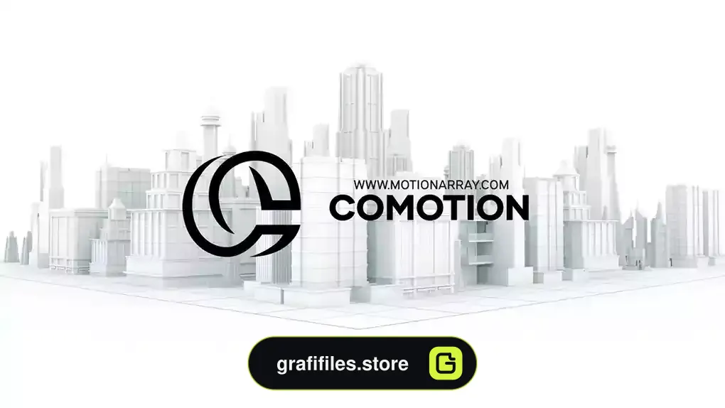 پروژه افترافکت لوگو مشاور املاک The City Logo