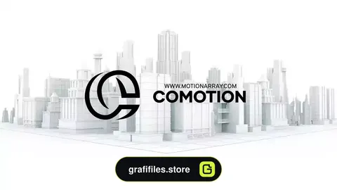 پروژه افترافکت لوگو مشاور املاک The City Logo