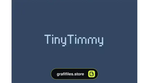 فونت انگلیسی Tiny Timmy