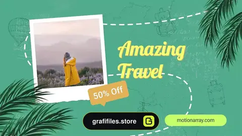 پروژه پریمیر تیزر تبلیغاتی سفر Travel Promo