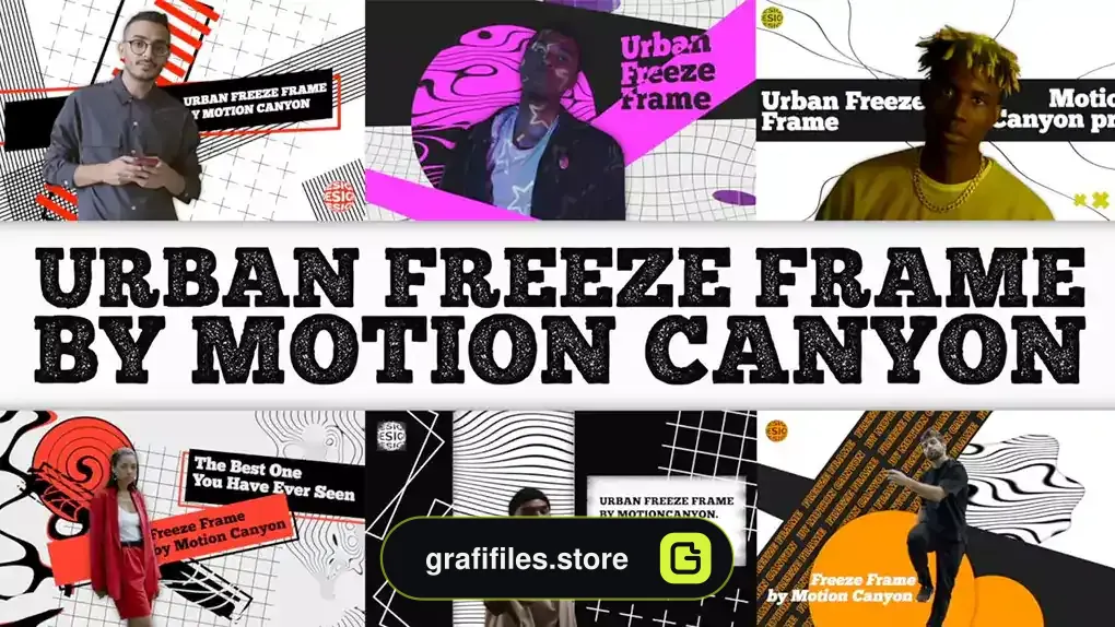 پروژه پریمیر فشن شو Urban Freeze Frame