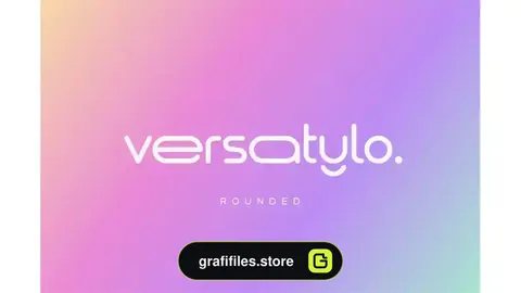 فونت انگلیسی لوگو Versatylo Rounded - Logo Font