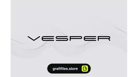 فونت انگلیسی هندسی Vesper