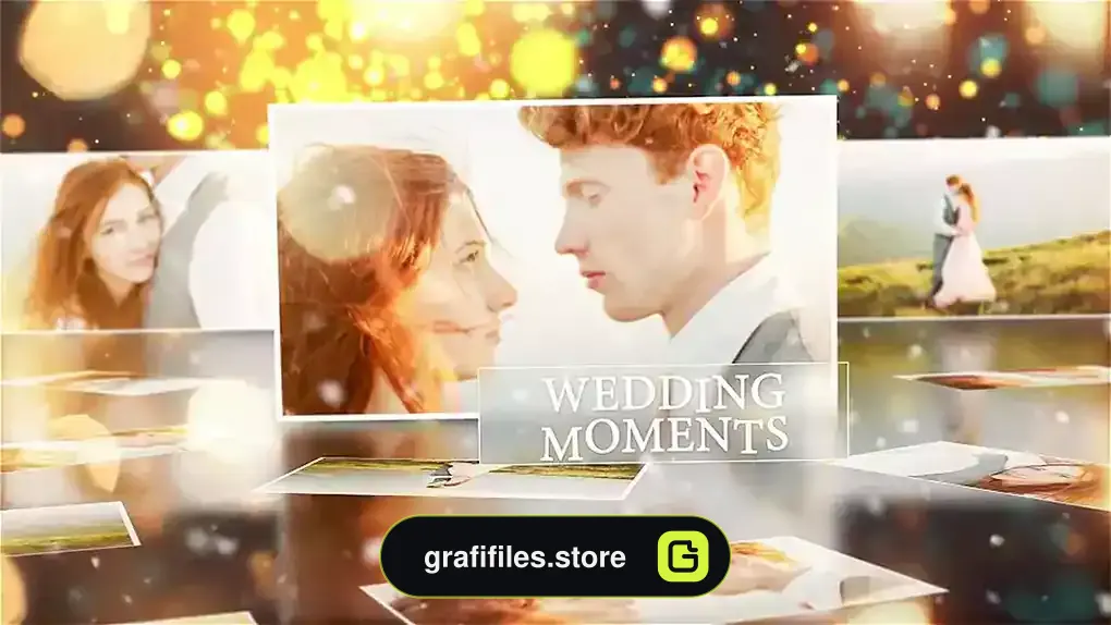 پروژه افترافکت خاطرات عروسی Wedding Memories