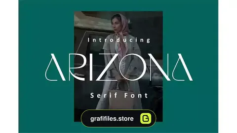 فونت انگلیسی مدرن Arizona Modern Serif