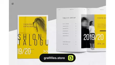 طرح لایه باز کاتالوگ Catalog