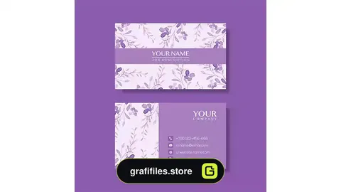 طرح لایه باز کارت ویزیت سالن زیبایی 10