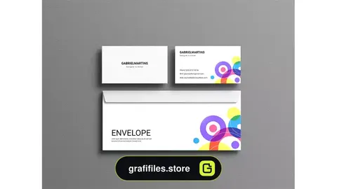 موکاپ ست اداری Elegant stationery mockup