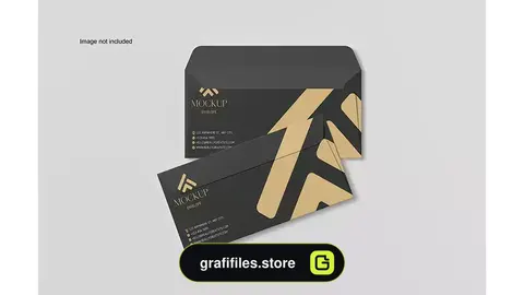 موکاپ پاکت نامه Envelope dl mockup