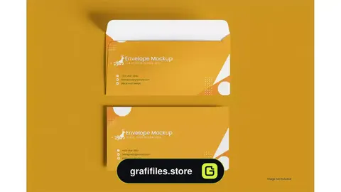 موکاپ پاکت نامه Envelope mockup