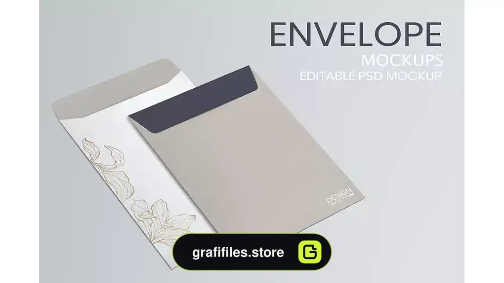 موکاپ پاکت نامه Envelope mockups