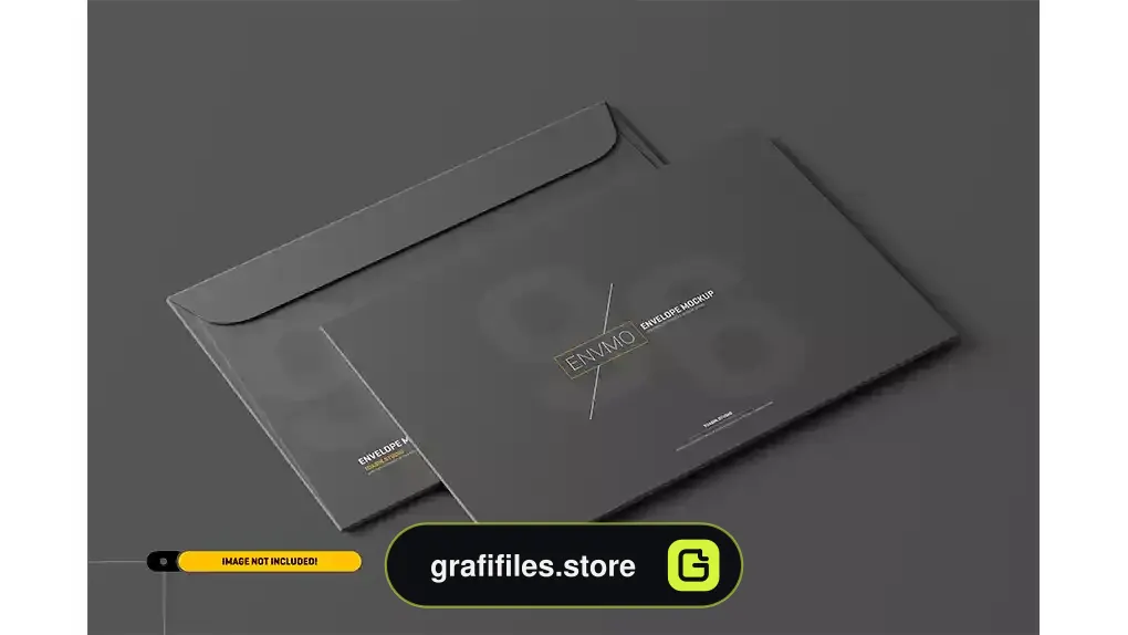 موکاپ پاکت نامه Envelope psd mockup