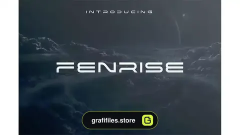 فونت انگلیسی مدرن Fenrise