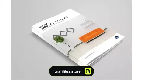 طرح لایه باز کاتالوگ دکوراسیون داخلی 15