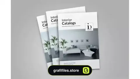 طرح لایه باز کاتالوگ دکوراسیون داخلی 12