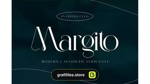 فونت انگلیسی مدرن Margito Modern Serif Font