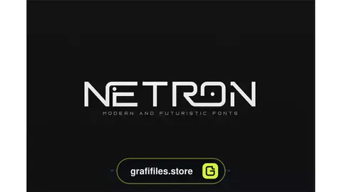 فونت انگلیسی مدرن Netron