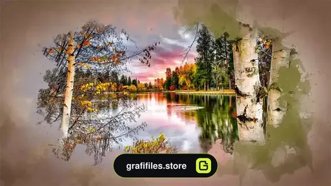 پروژه افترافکت اسلایدشو Painting Slideshow
