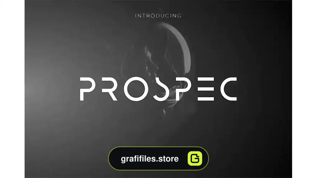 فونت انگلیسی مدرن Prospec Light