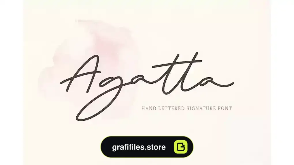 فونت انگلیسی به سبک امضا Signature Font