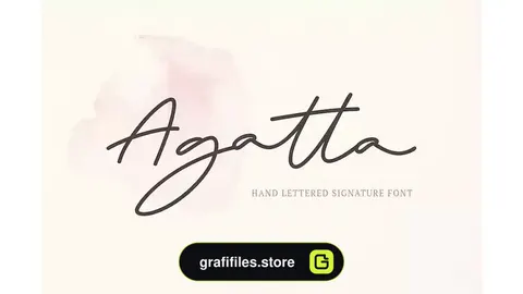 فونت انگلیسی به سبک امضا Signature Font