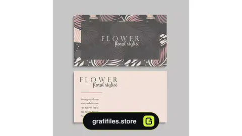 طرح لایه باز کارت ویزیت سالن زیبایی 14