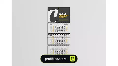 موکاپ تقویم دیواری 2