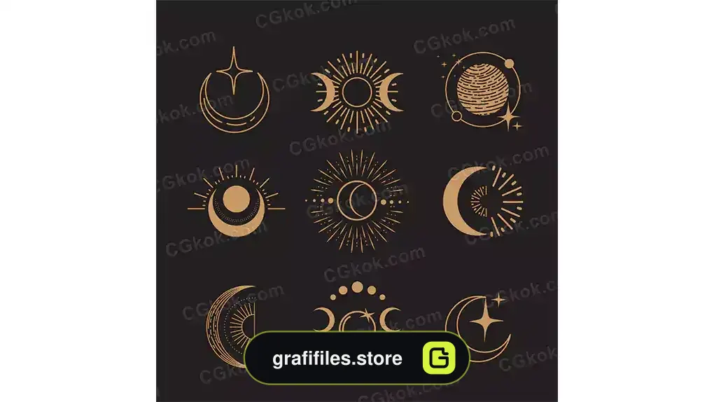 وکتور ماه 5