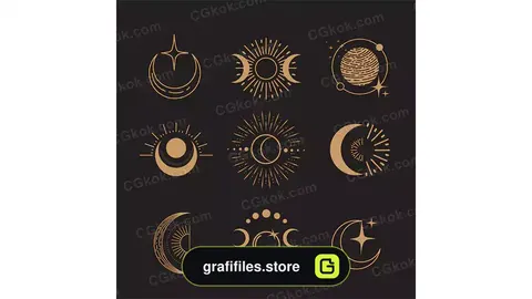 وکتور ماه 5