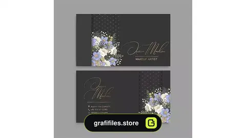 طرح لایه باز کارت ویزیت گل فروشی 10